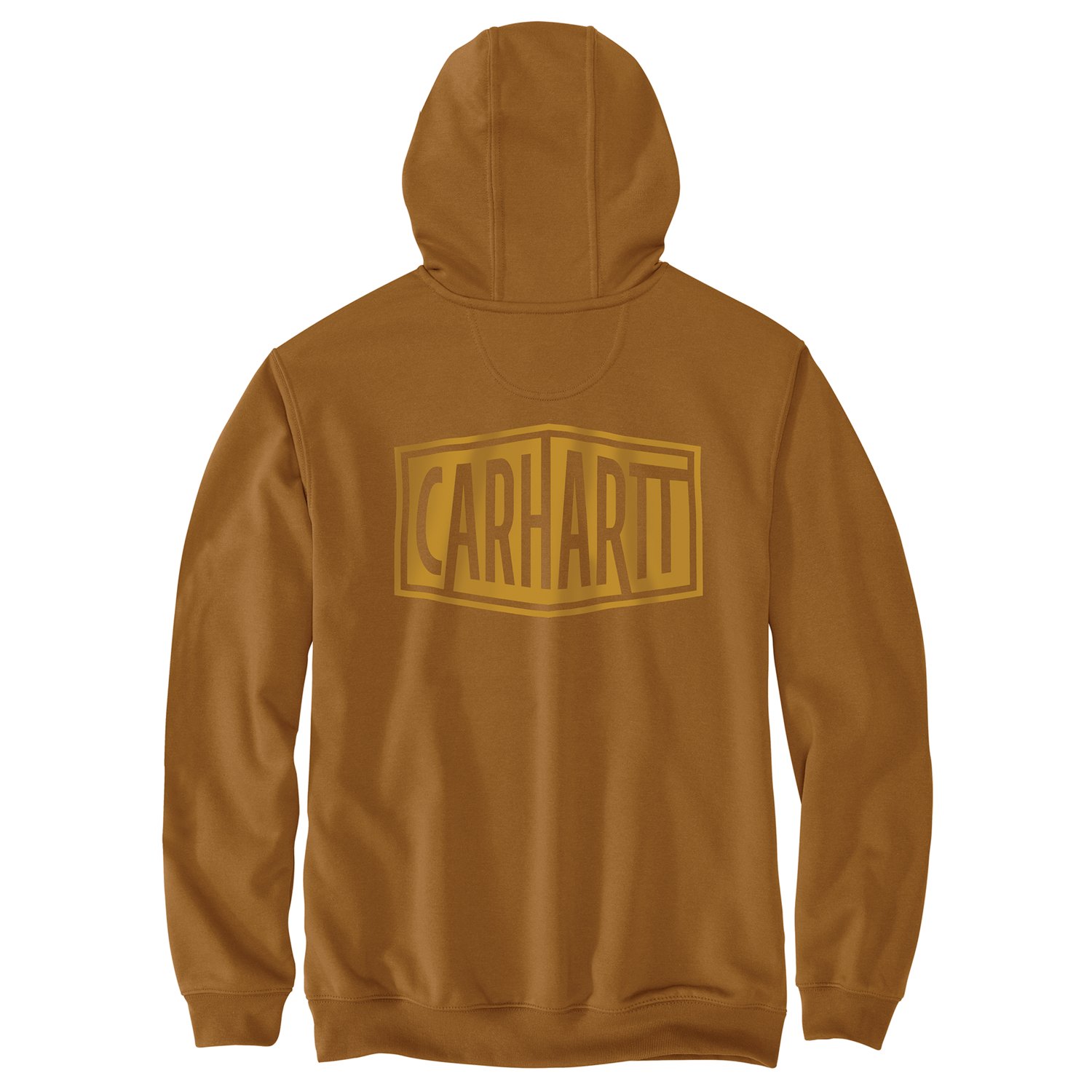 Carhartt Men's Logo Graphic Midweight Hoodie - view number 2