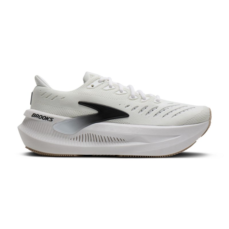 Brooks Women's Glycerin Max 2 Running Shoes, Size 6, White/Black/Grey