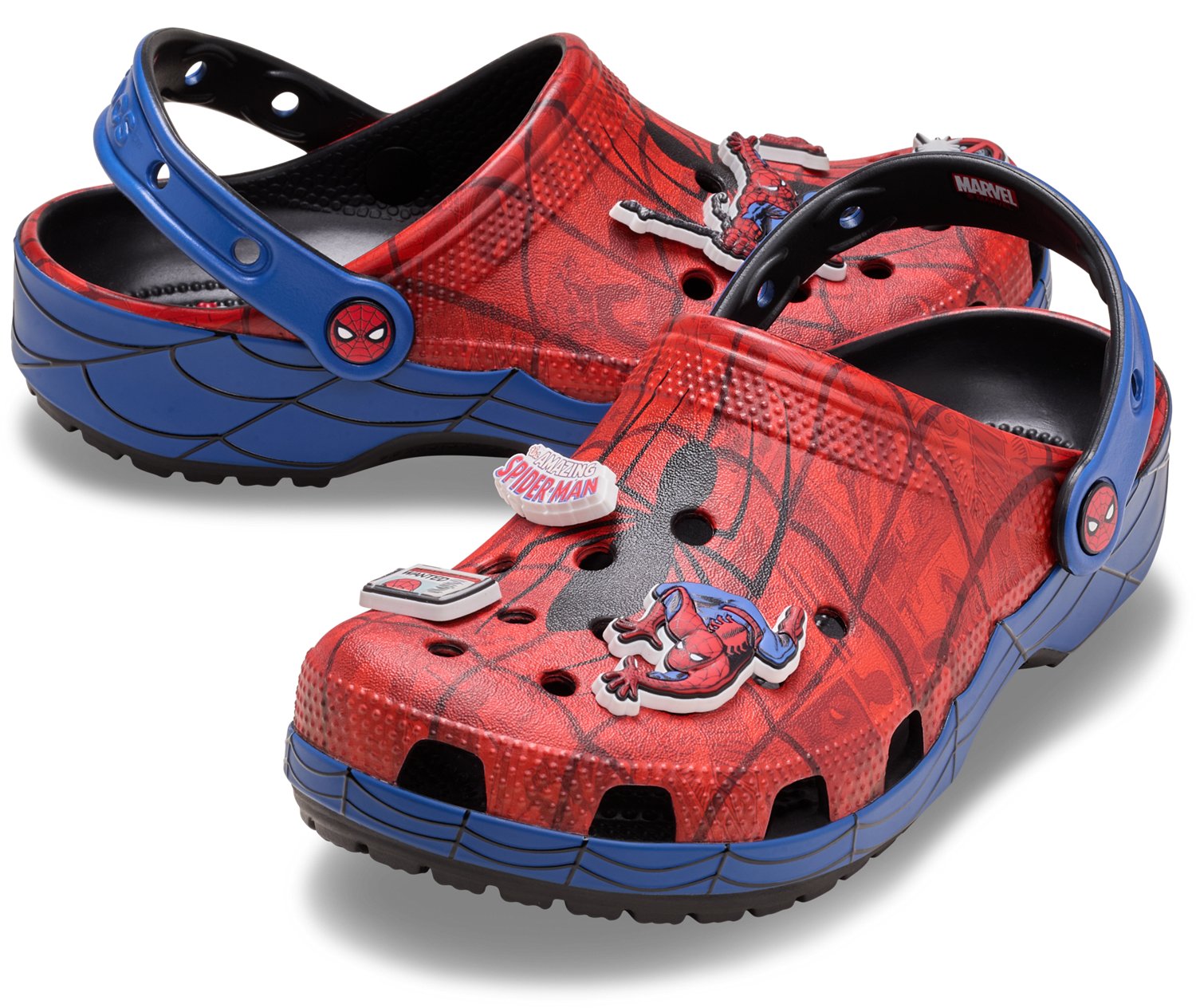 Crocs Kids’ Spiderman Web Classic Clogs - view number 3