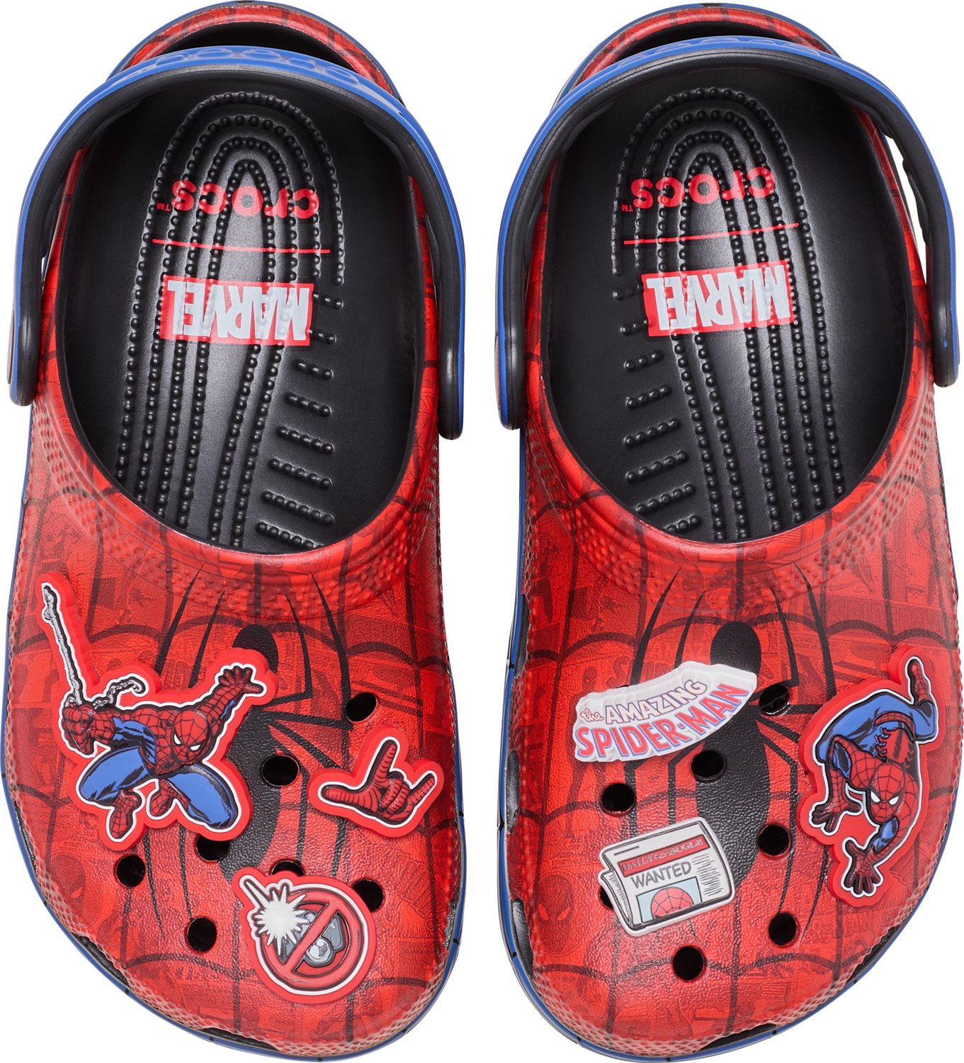 Crocs Kids’ Spiderman Web Classic Clogs - view number 4