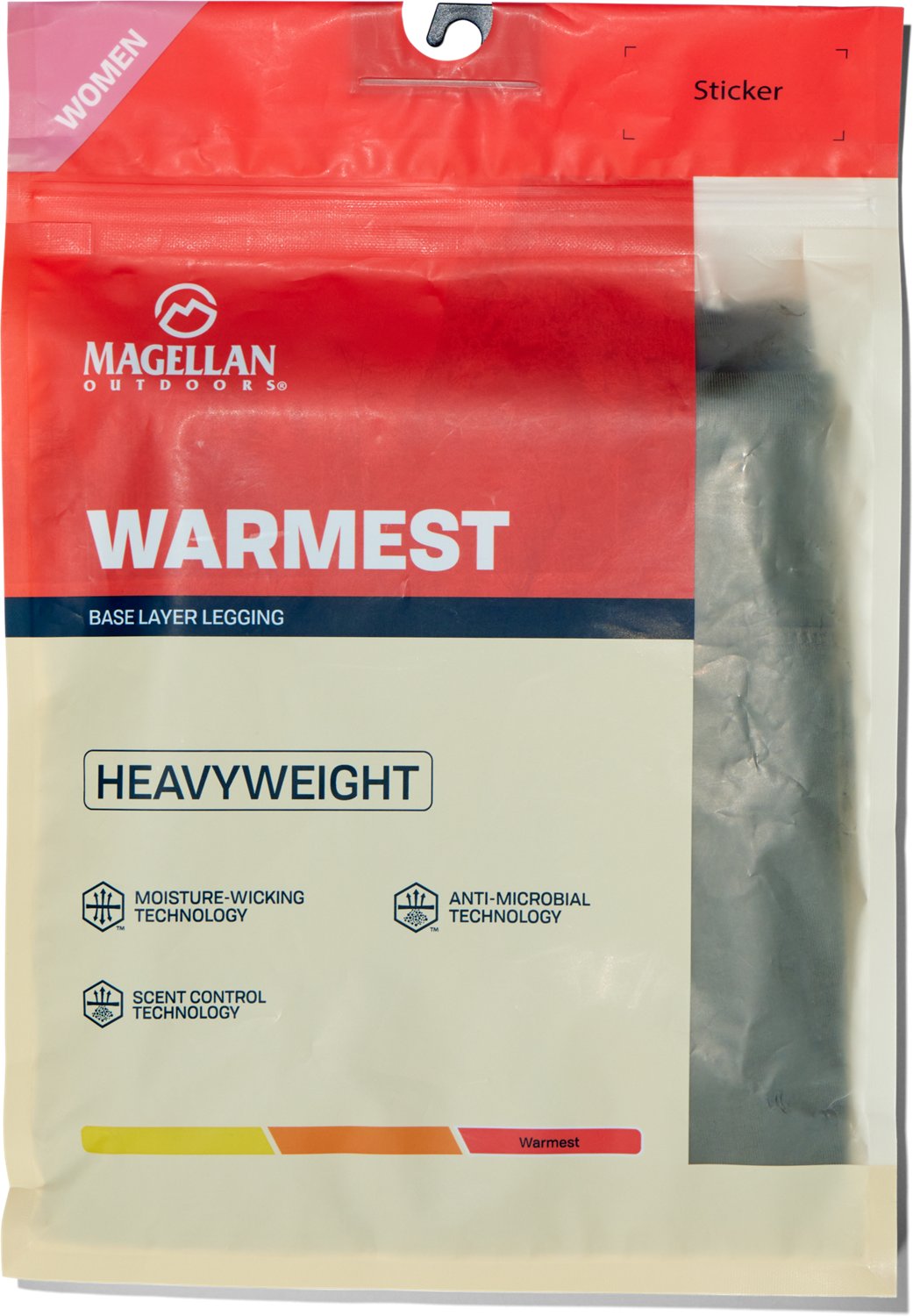 Magellan Outdoors Women's HuntGear Heavy Weight Baselayer Bottoms - view number 3