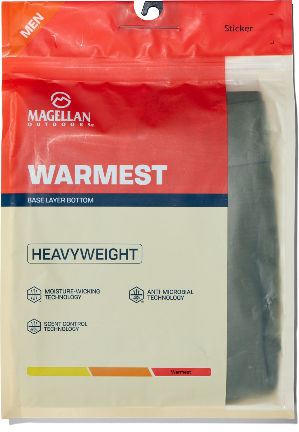 Magellan Outdoors Men's HuntGear Heavy Weight Baselayer Bottoms - view number 3
