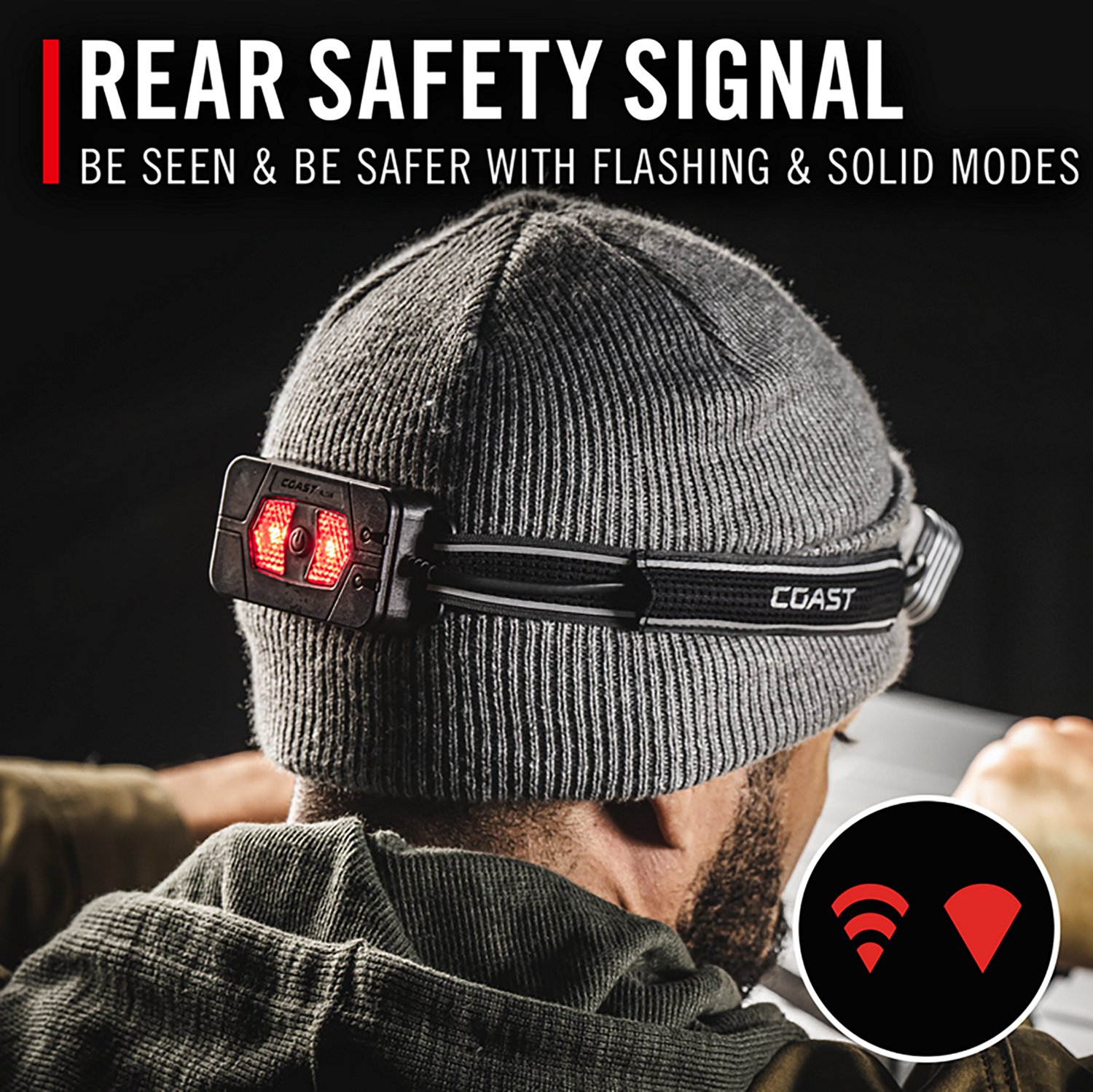 Coast RL15R Rechargeable 750 Lumen Headlamp                                                                                      - view number 7