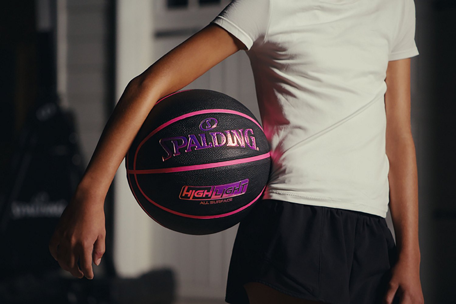 Spalding Highlight Rubber Basketball - view number 4