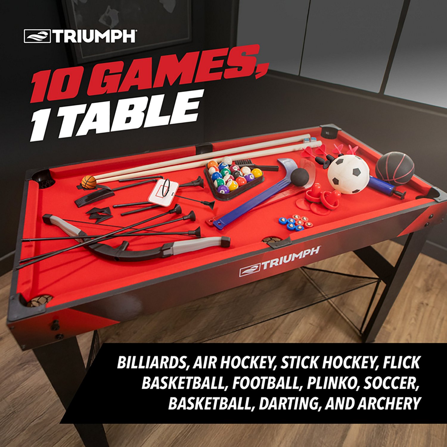 Triumph Sports 10-In-1 Multi-Game Table - view number 3