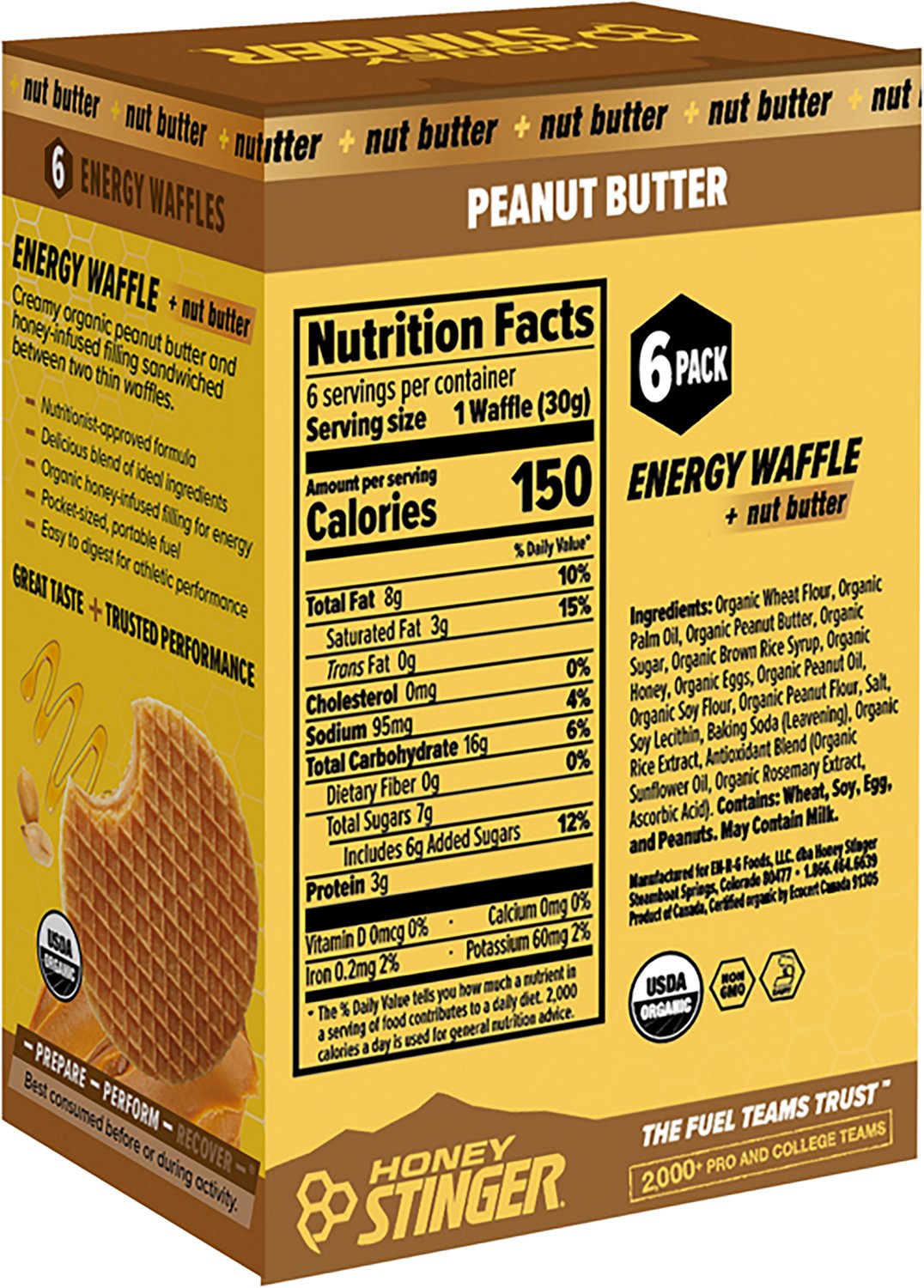 Honey Stinger Waffles 6-Pack                                                                                                     - view number 2