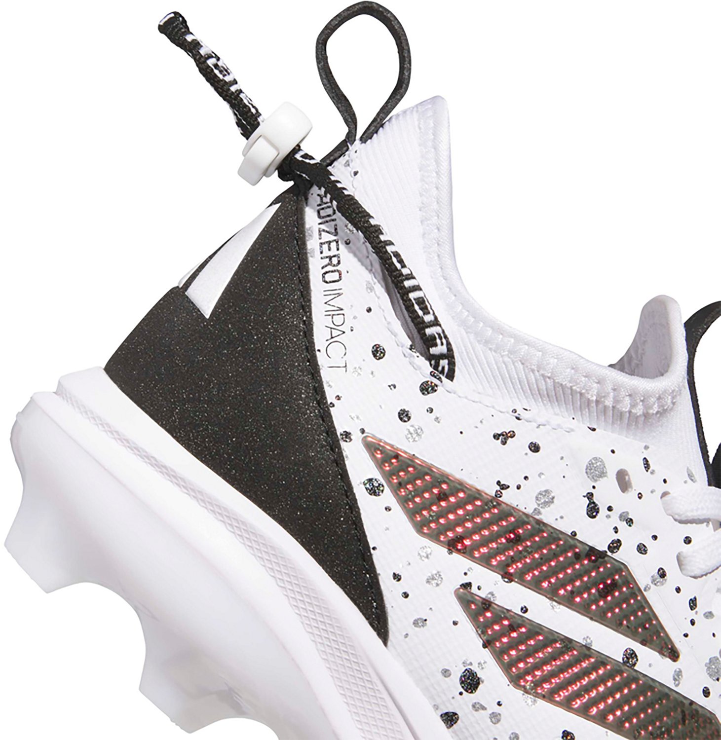 adidas Boy’s Adizero Impact TPU Shades Baseball Cleats - view number 8