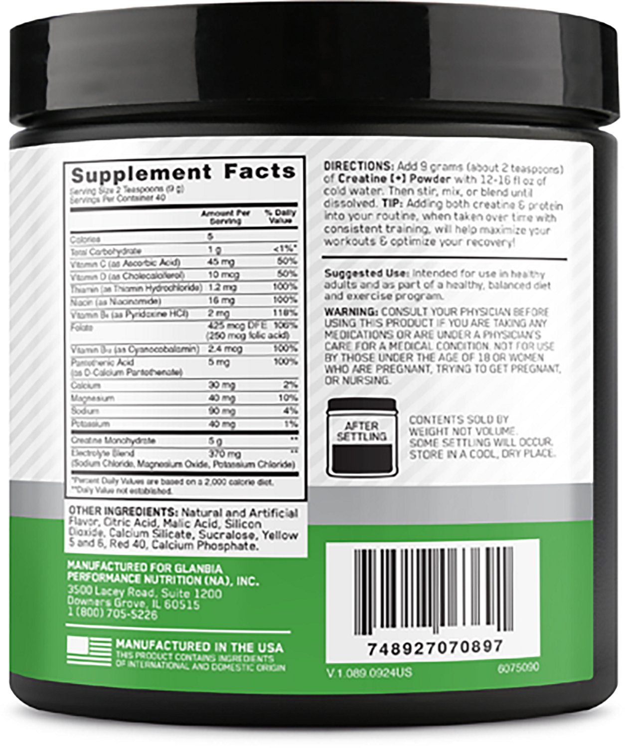 Optimum Nutrition Creatine Monohydrate Plus 40-Servings - view number 2