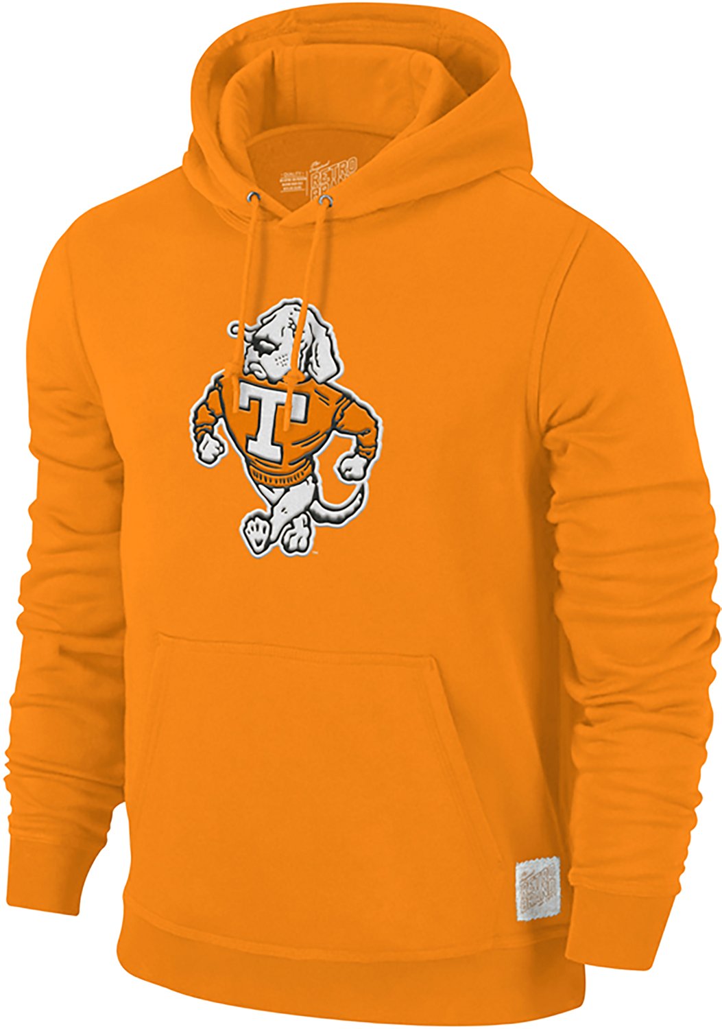 WILDCAT RETRO Men's Tennessee Volunteers Smokey Mascot Tackle Twill Hoodie