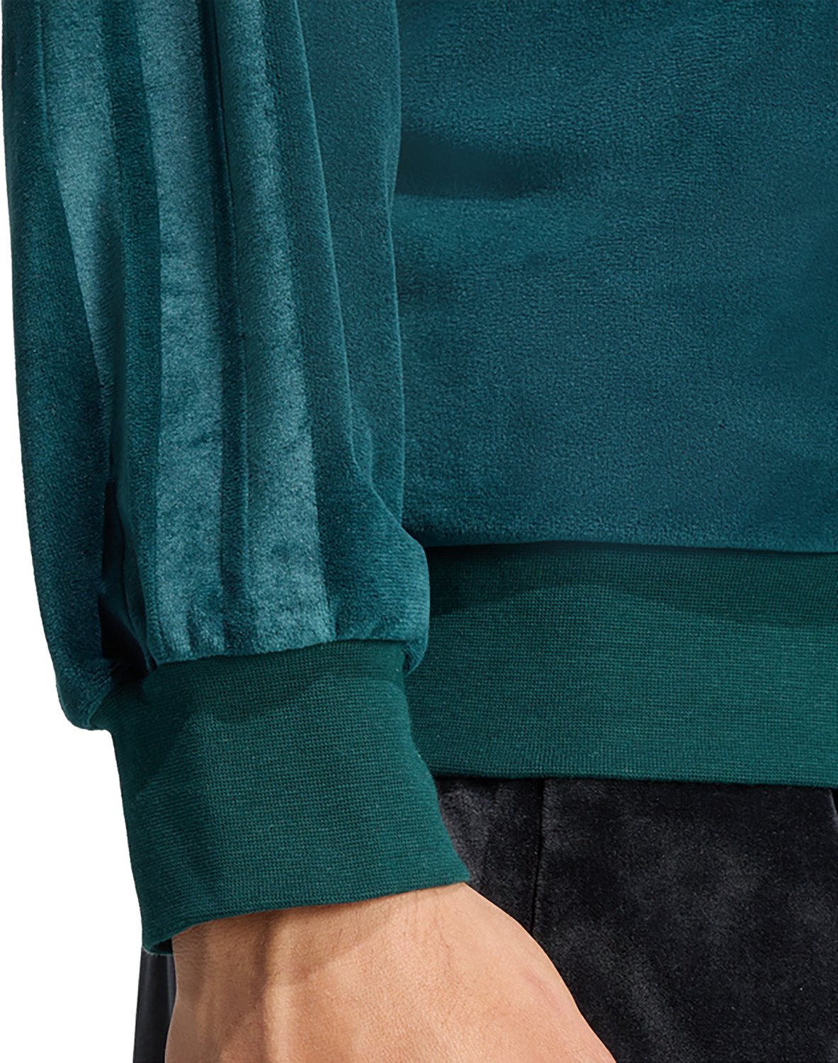 adidas Men's House of Tiro Velour Half-Zip Track Jacket - view number 5