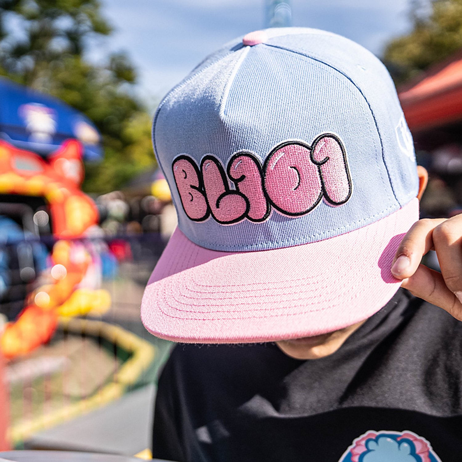 Baseball Lifestyle 101 Adults' Cotton Candy Snapback Cap - view number 3