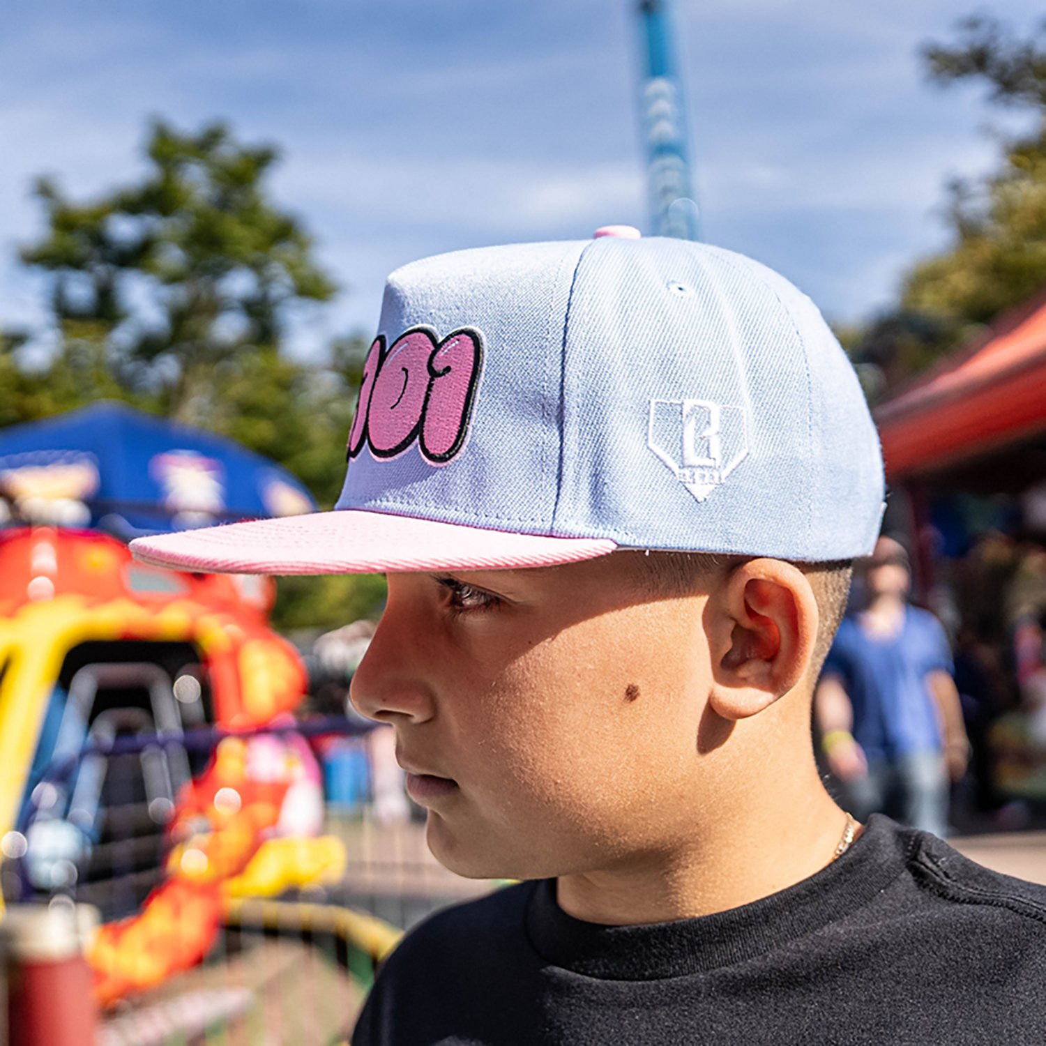 Baseball Lifestyle 101 Adults' Cotton Candy Snapback Cap - view number 4