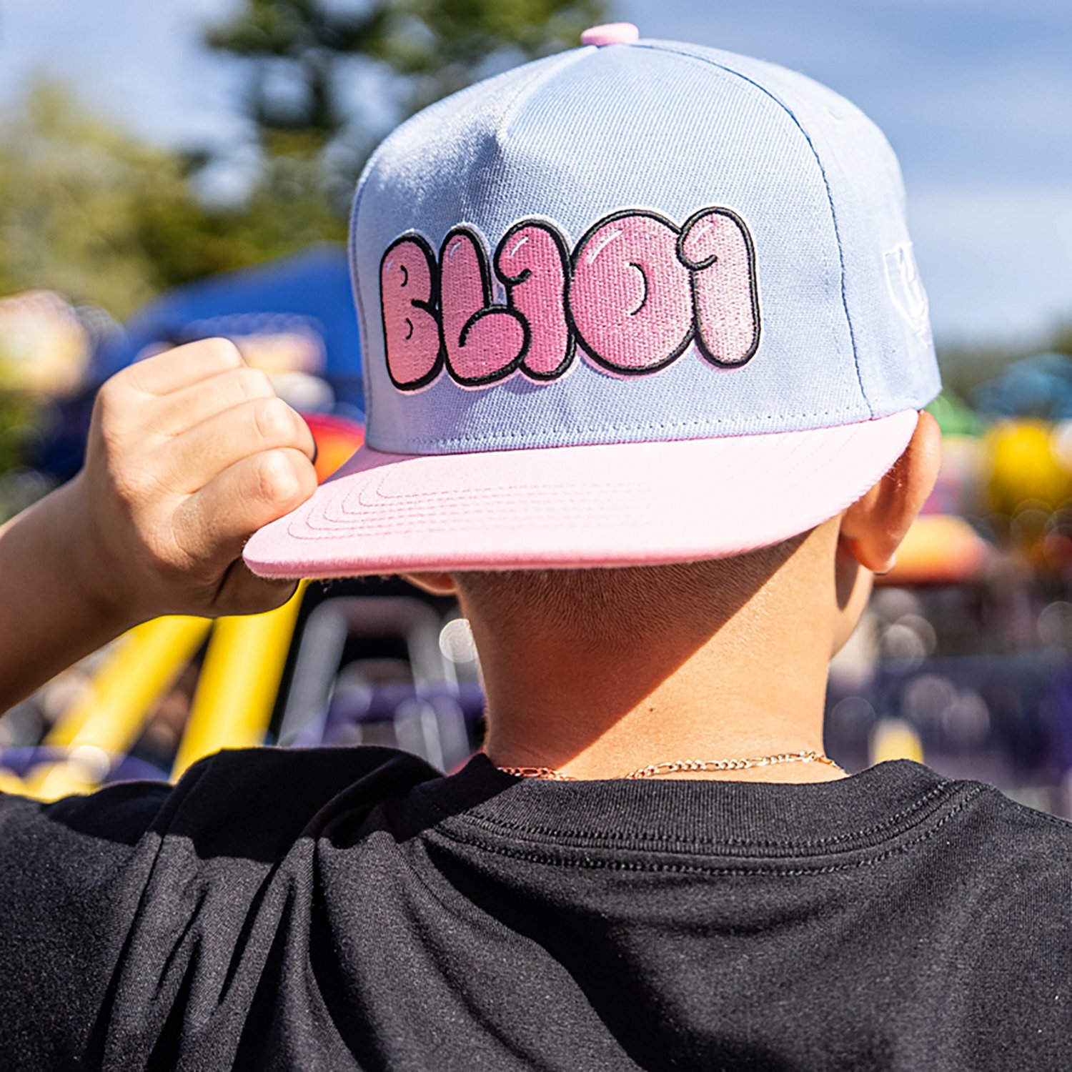 Baseball Lifestyle 101 Adults' Cotton Candy Snapback Cap - view number 5