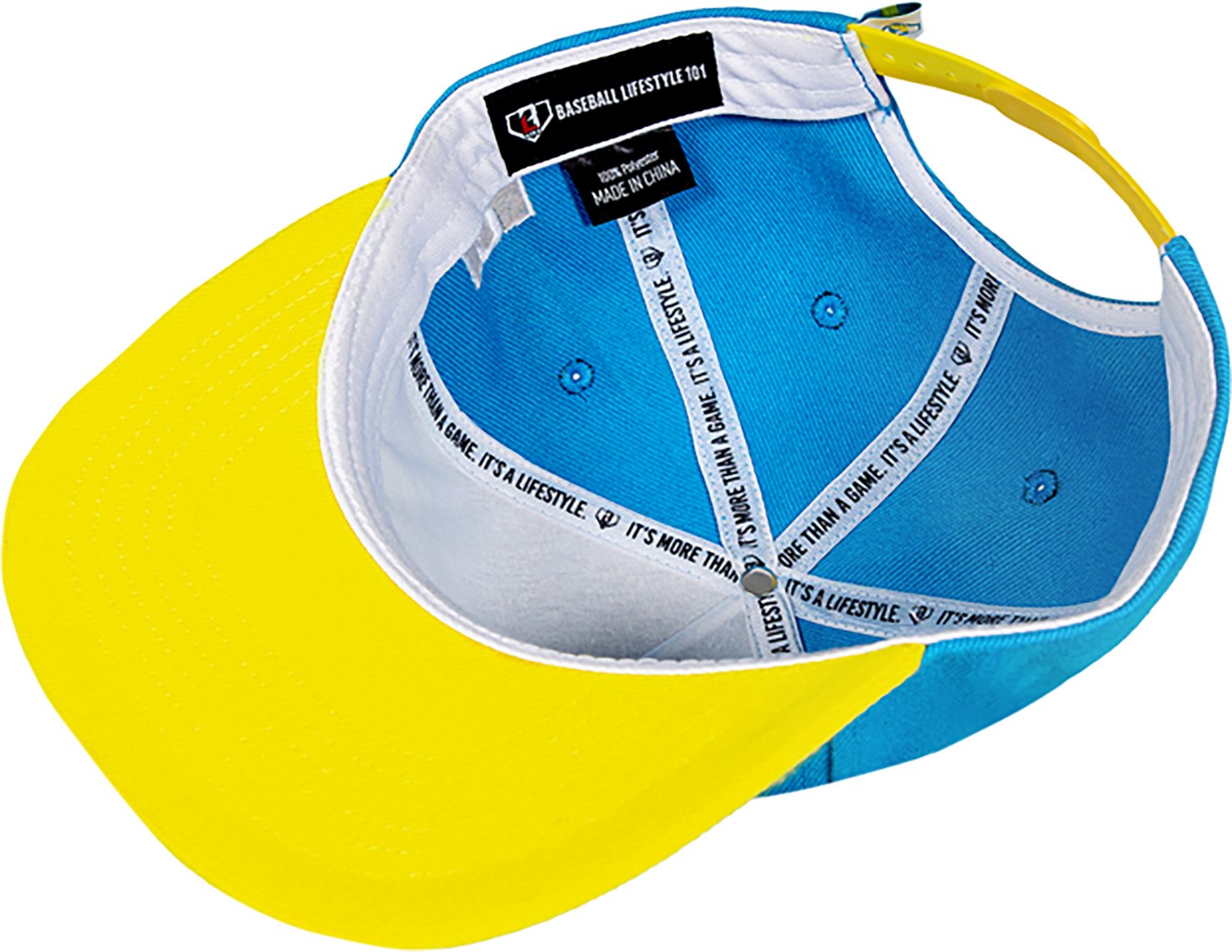 Baseball Lifestyle 101 Adults' Cotton Candy Snapback Cap - view number 2