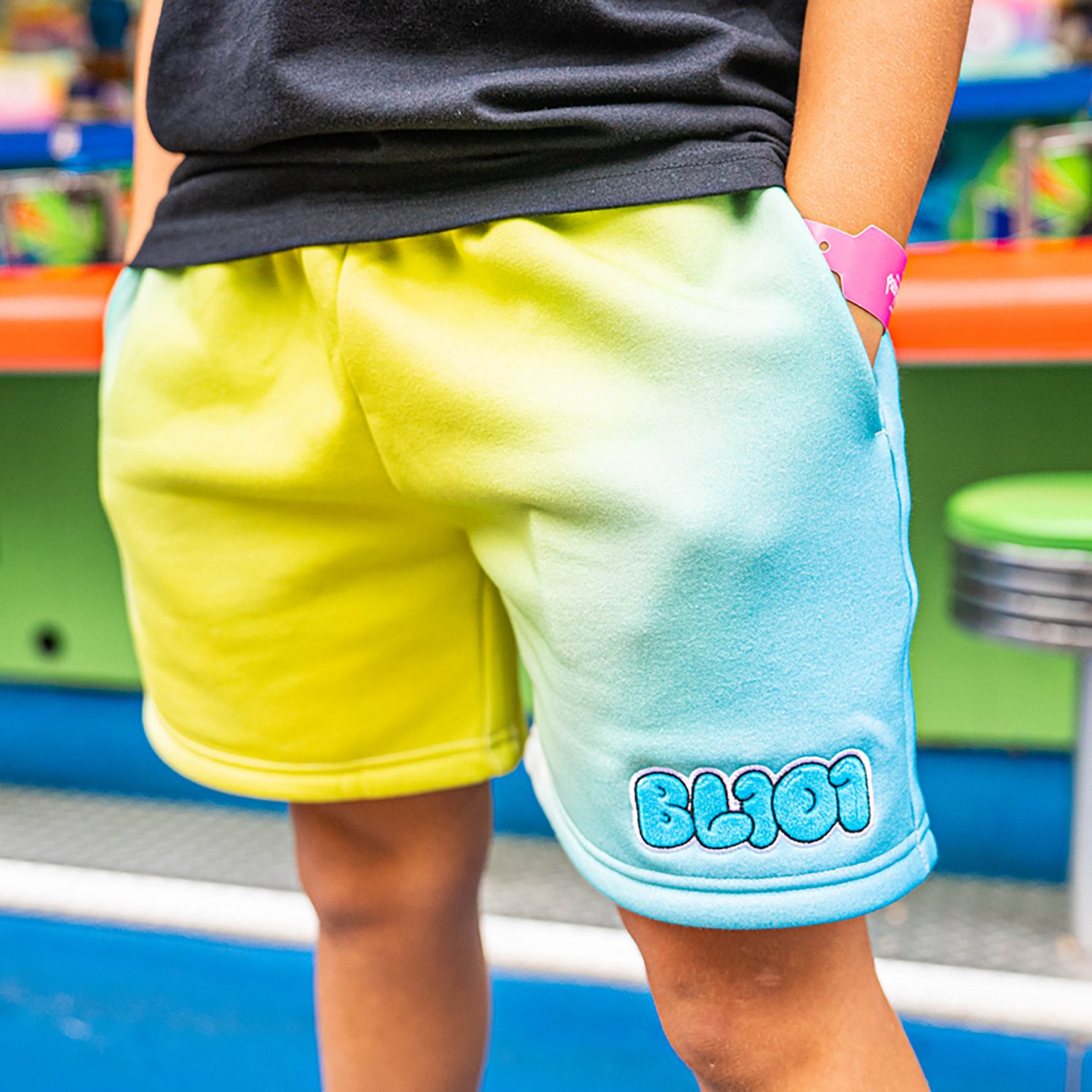 Baseball Lifestyle 101 Youths' Cotton Candy Sweatshorts - view number 3