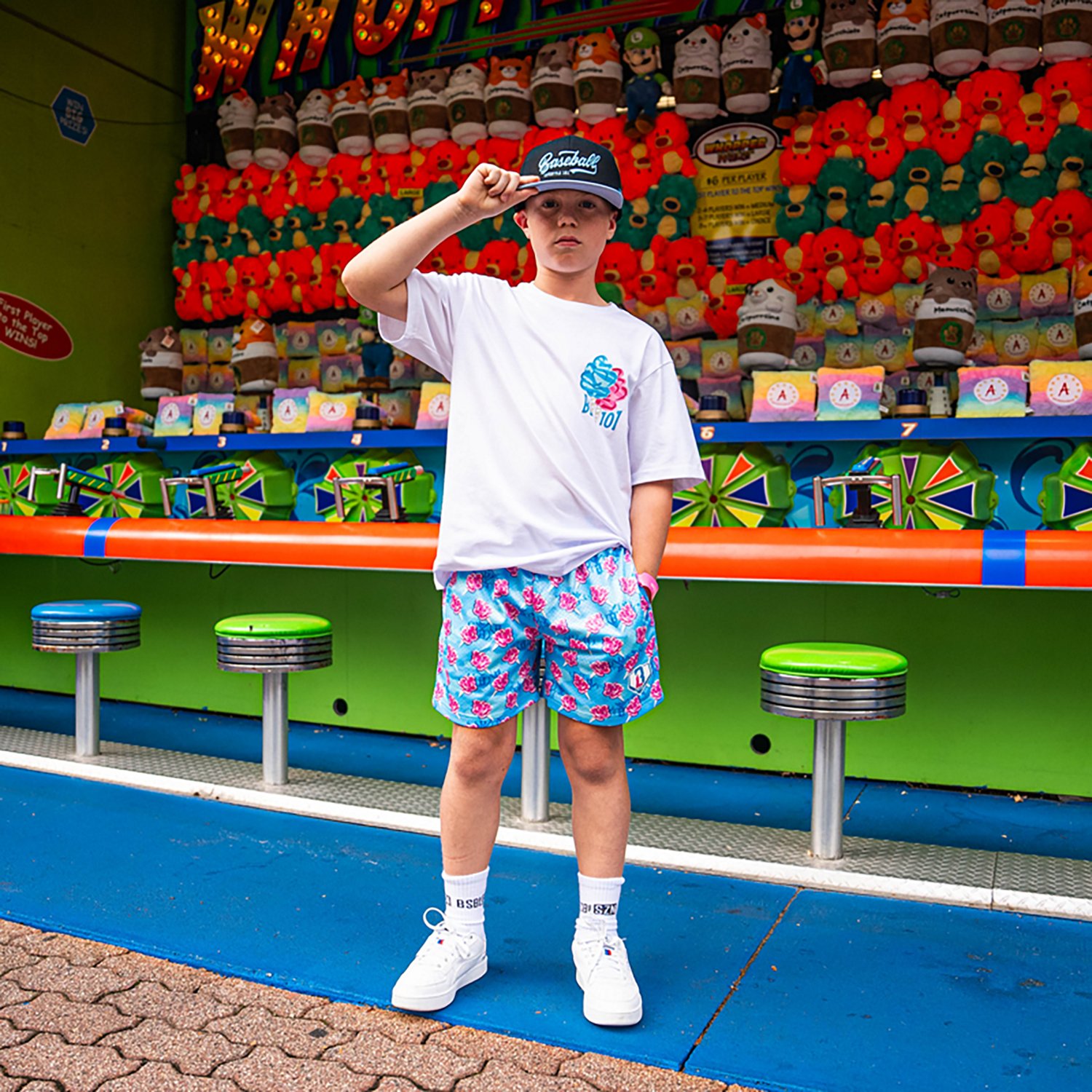 Baseball Lifestyle 101 Youths' Home Run Sugar Shorts - view number 2