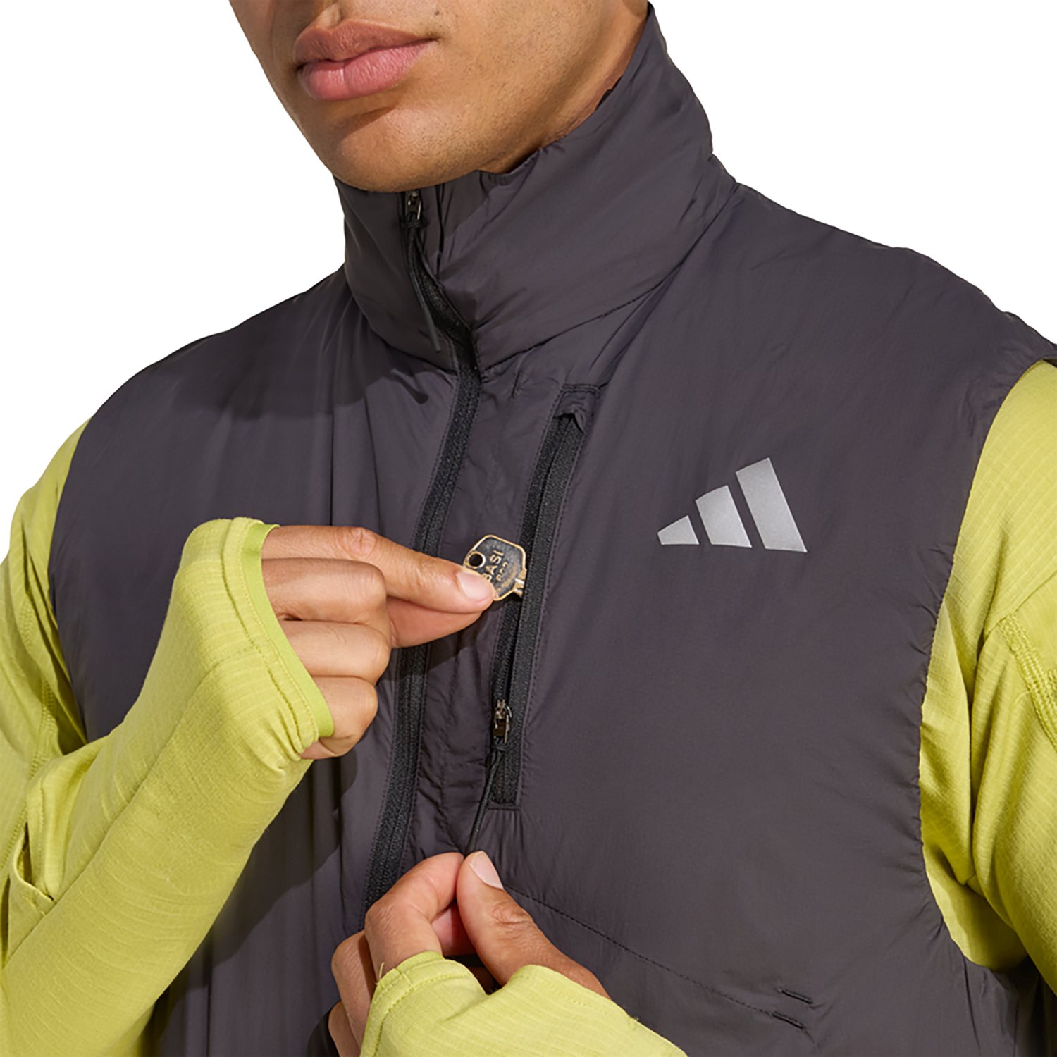adidas Men's adi365 Climawarm Running Vest - view number 5