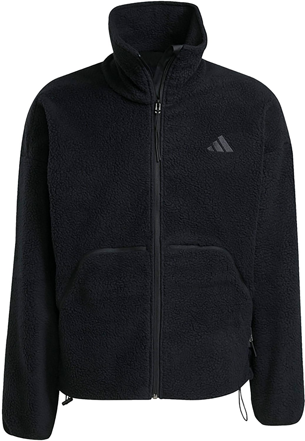 adidas Men's City Tech High Pile Fleece Full-Zip Sportswear Track Top - view number 6