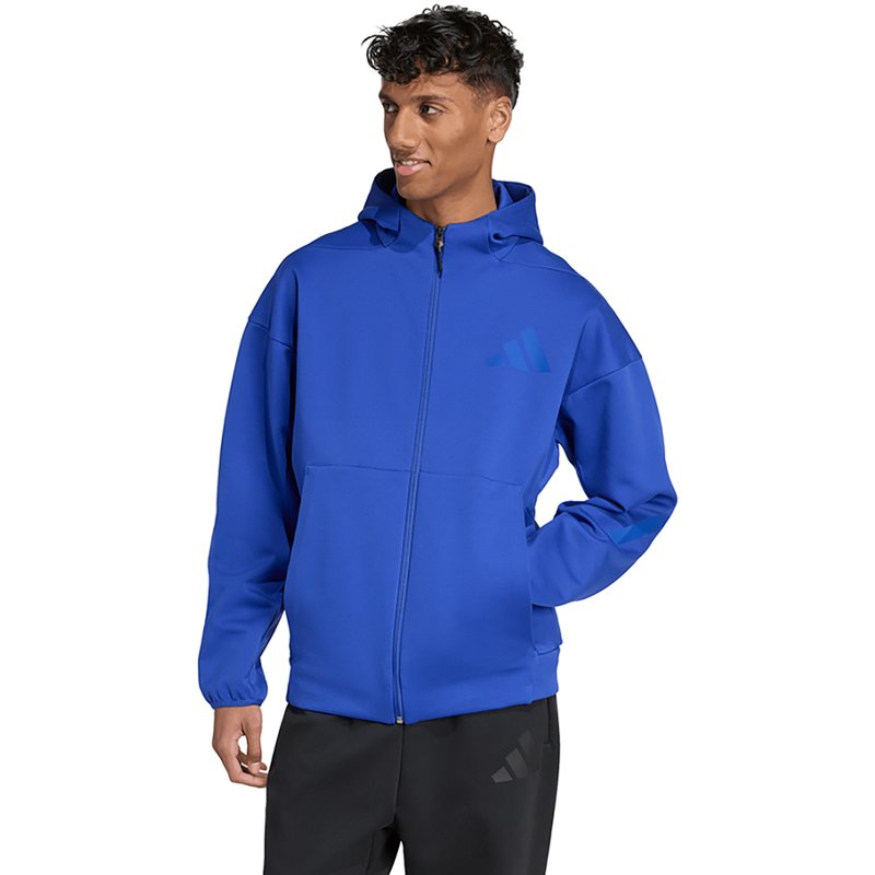 adidas Men's Z.N.E. Full Zip Hooded Sportswear Track Jacket