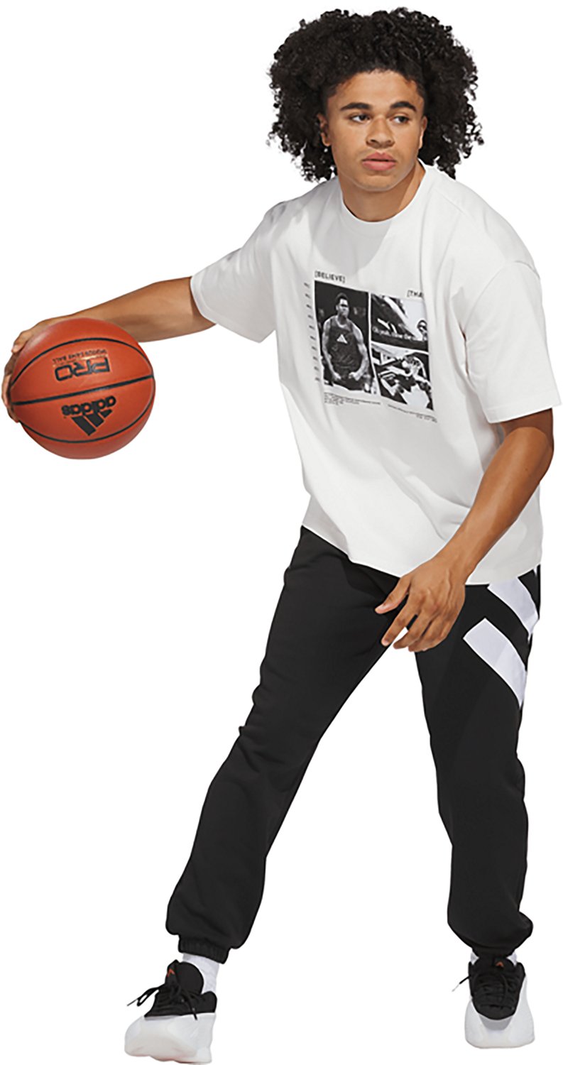 adidas Men's Anthony Edwards Designed For Training Basketball T-shirt - view number 5