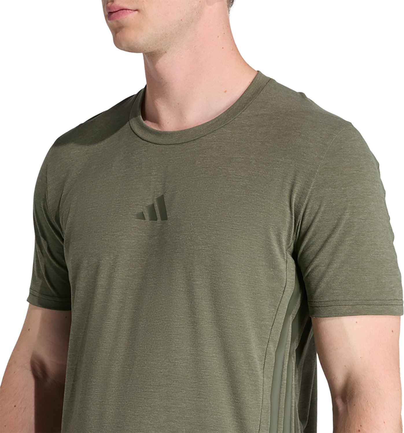 adidas Men's Designed For Training 3-Stripes T-shirt - view number 4
