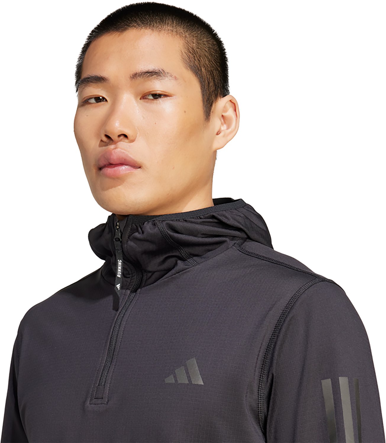 adidas Men's Own The Run Winterized 1/2-Zip Hoodie - view number 4