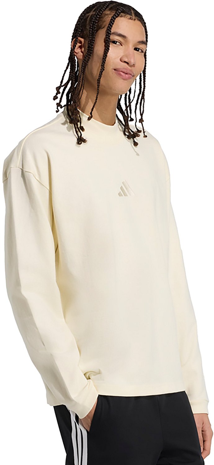 adidas Men's ALL SZN Luxe Turtle Neck Sportswear Sweatshirt - view number 5