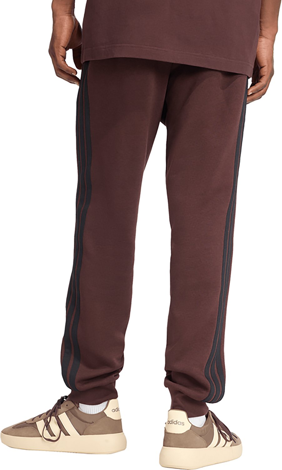 adidas Men's Essentials 3-Stripes Fleece Sportswear Pants - view number 2