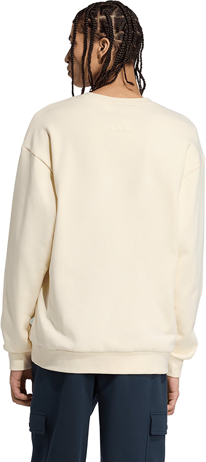 adidas Men's Dog Sock Patch Graphic Sportswear Sweatshirt - view number 3