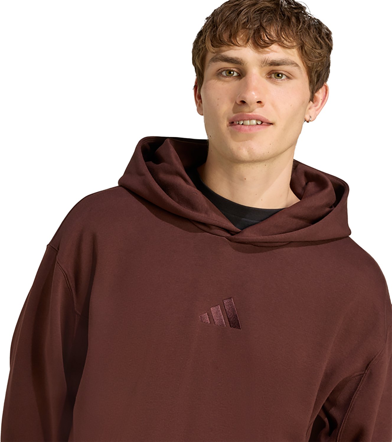 adidas Men's All SZN Fleece Sportswear Hoodie - view number 4