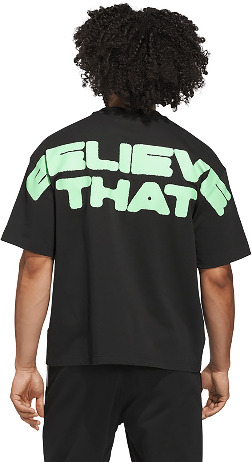 adidas Men's Anthony Edwards Believe That Basketball Graphic T-shirt - view number 2