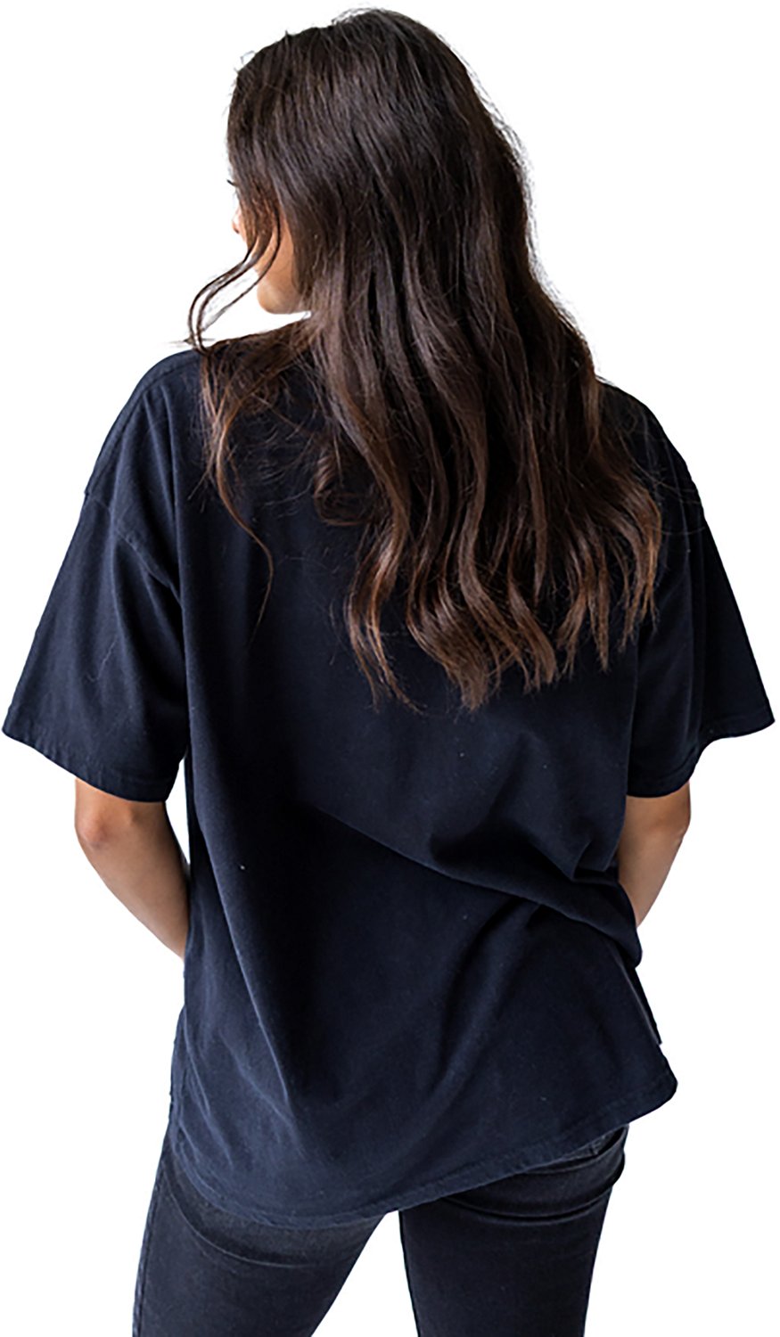 Gameday Social Women's Purdue Boilermakers Southern Split Oversized Band Short Sleeve T-shirt - view number 2