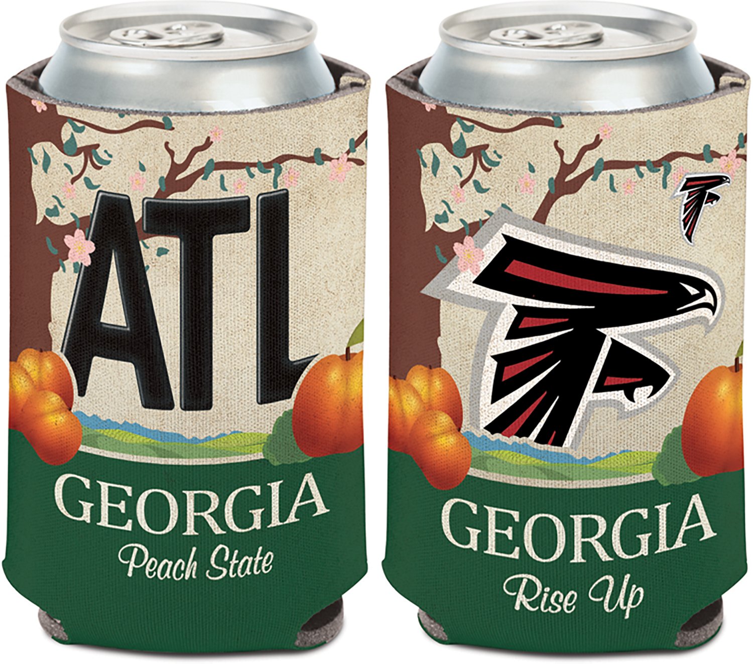 WinCraft Atlanta Falcons State Plate Can Cooler 12 oz