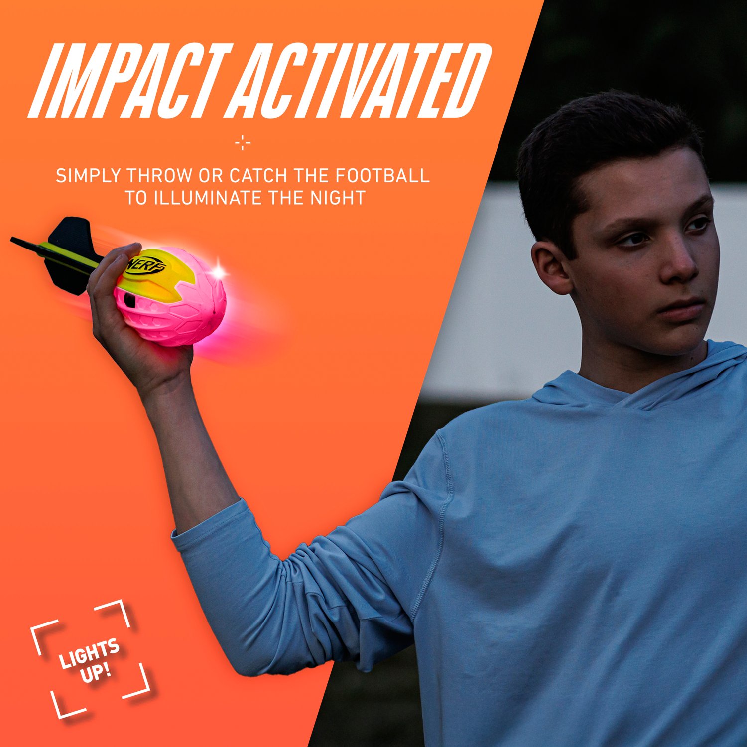 Nerf Light Strike Vortex Football                                                                                                - view number 4