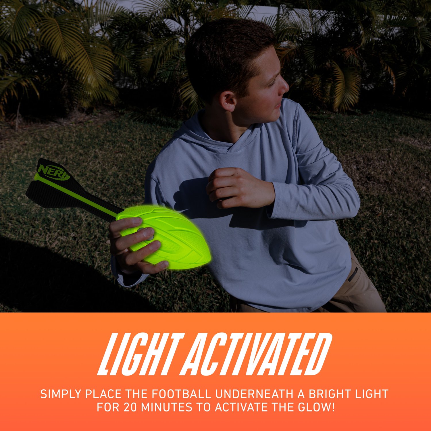 NERF Vortex Glow In The Dark Aero Howler Ball - view number 2