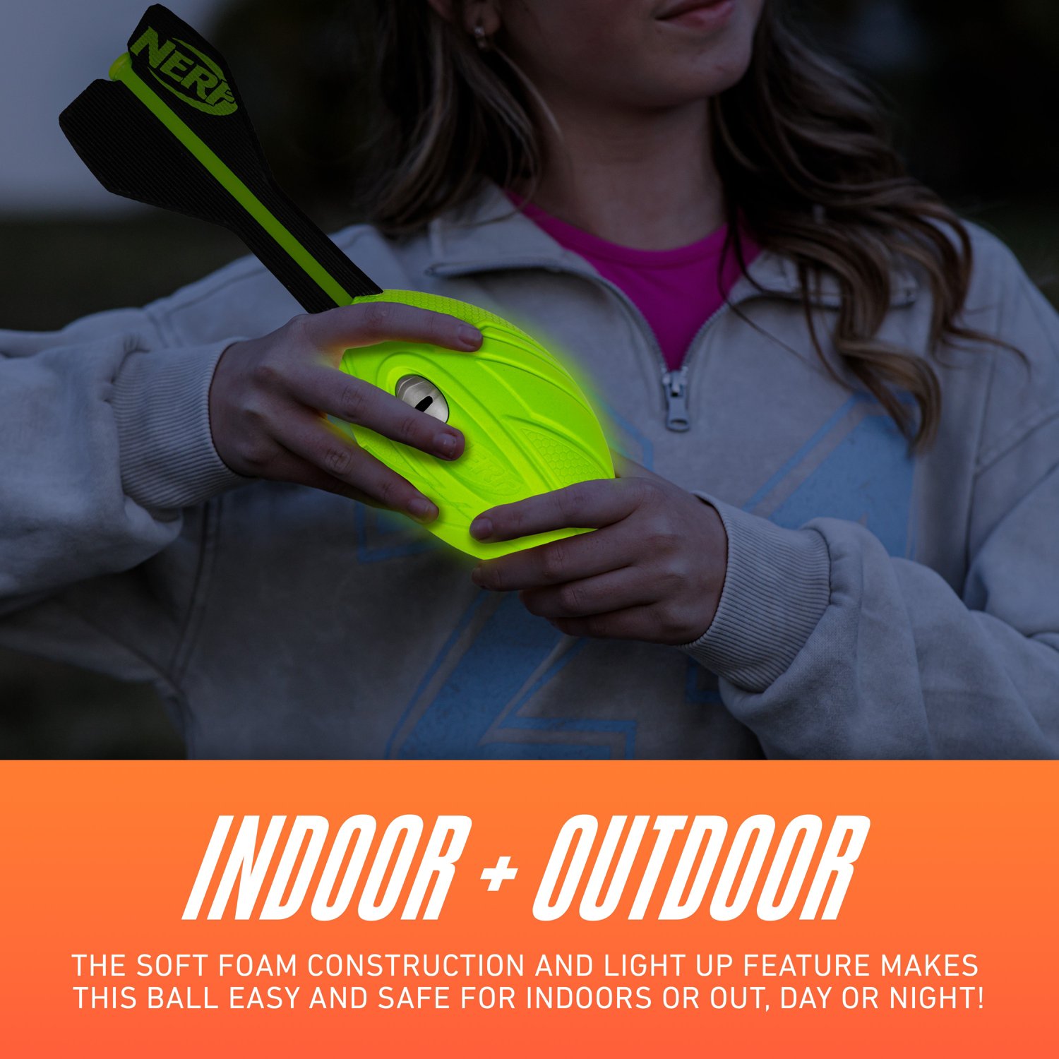 NERF Vortex Glow In The Dark Aero Howler Ball - view number 5