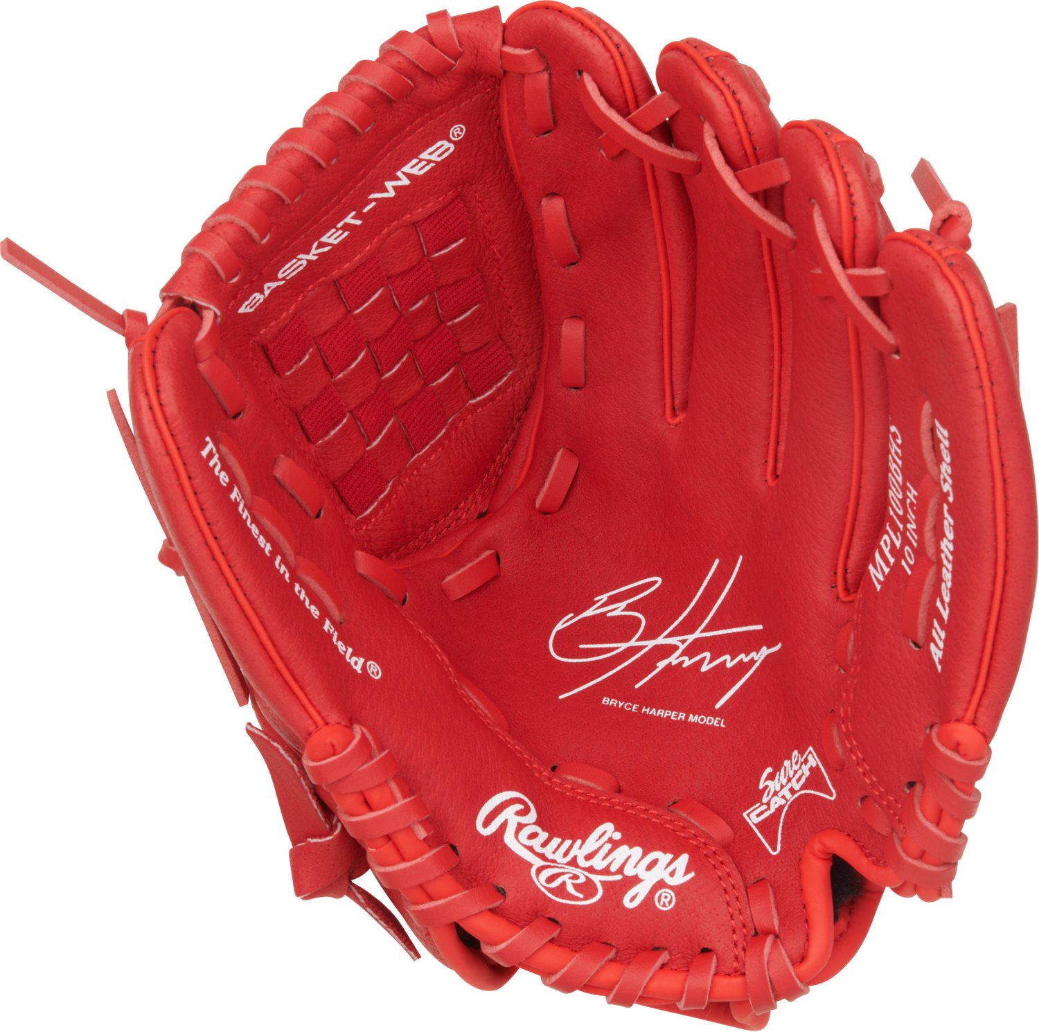 Rawlings 10 in Kids' Mark of a Pro Lite Bryce Harper Fielding Baseball Glove - view number 2