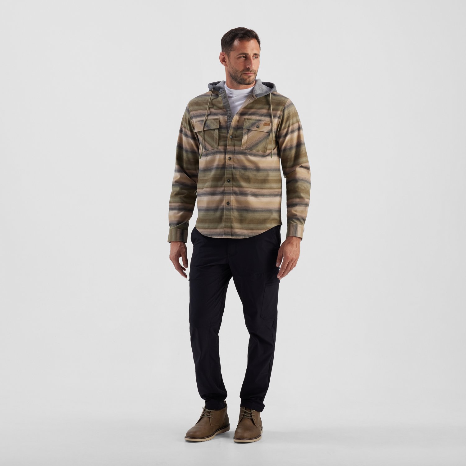 Magellan Outdoors Men's Pro Jacob Wheeler Angler Flannel Hoodie - view number 2