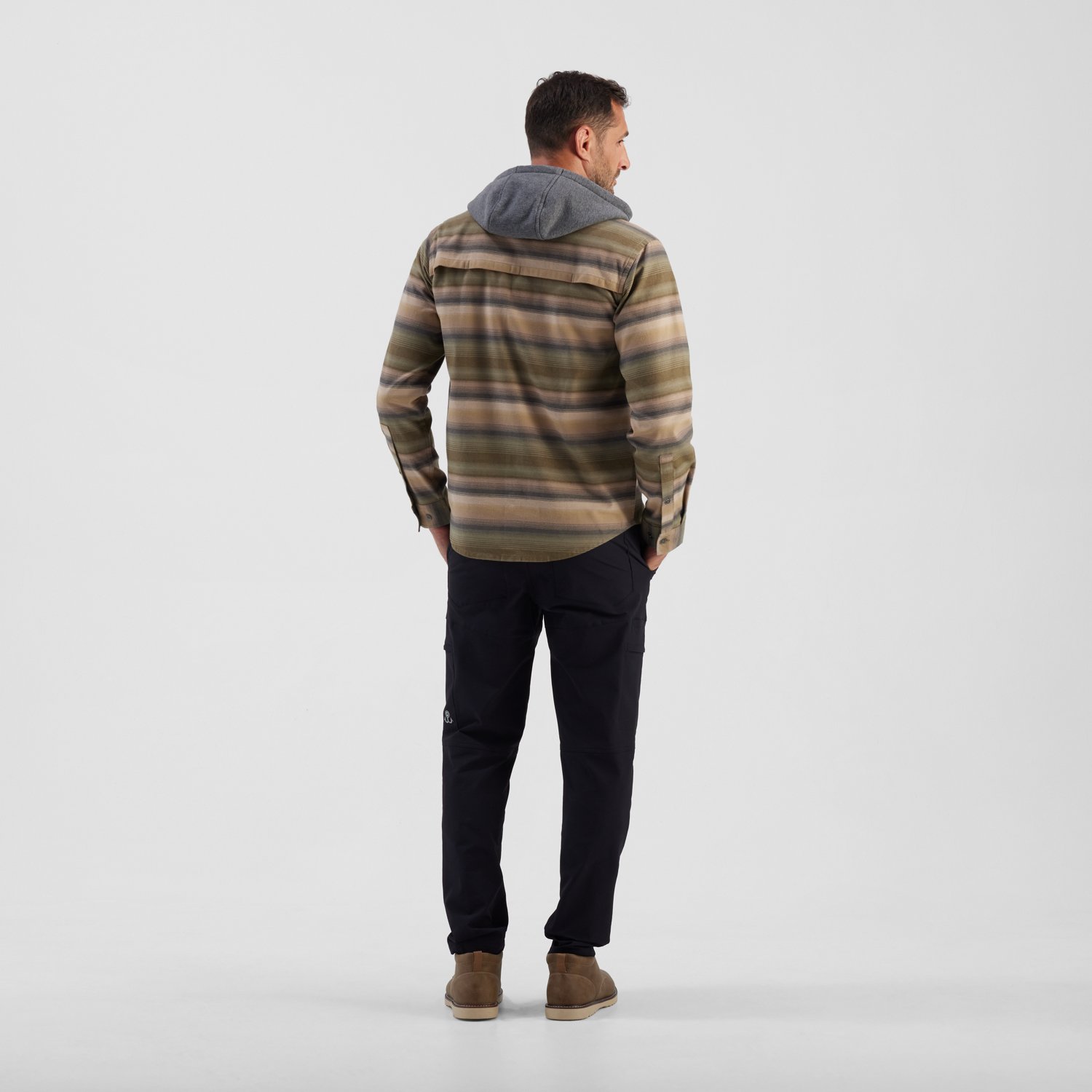 Magellan Outdoors Men's Pro Jacob Wheeler Angler Flannel Hoodie - view number 3