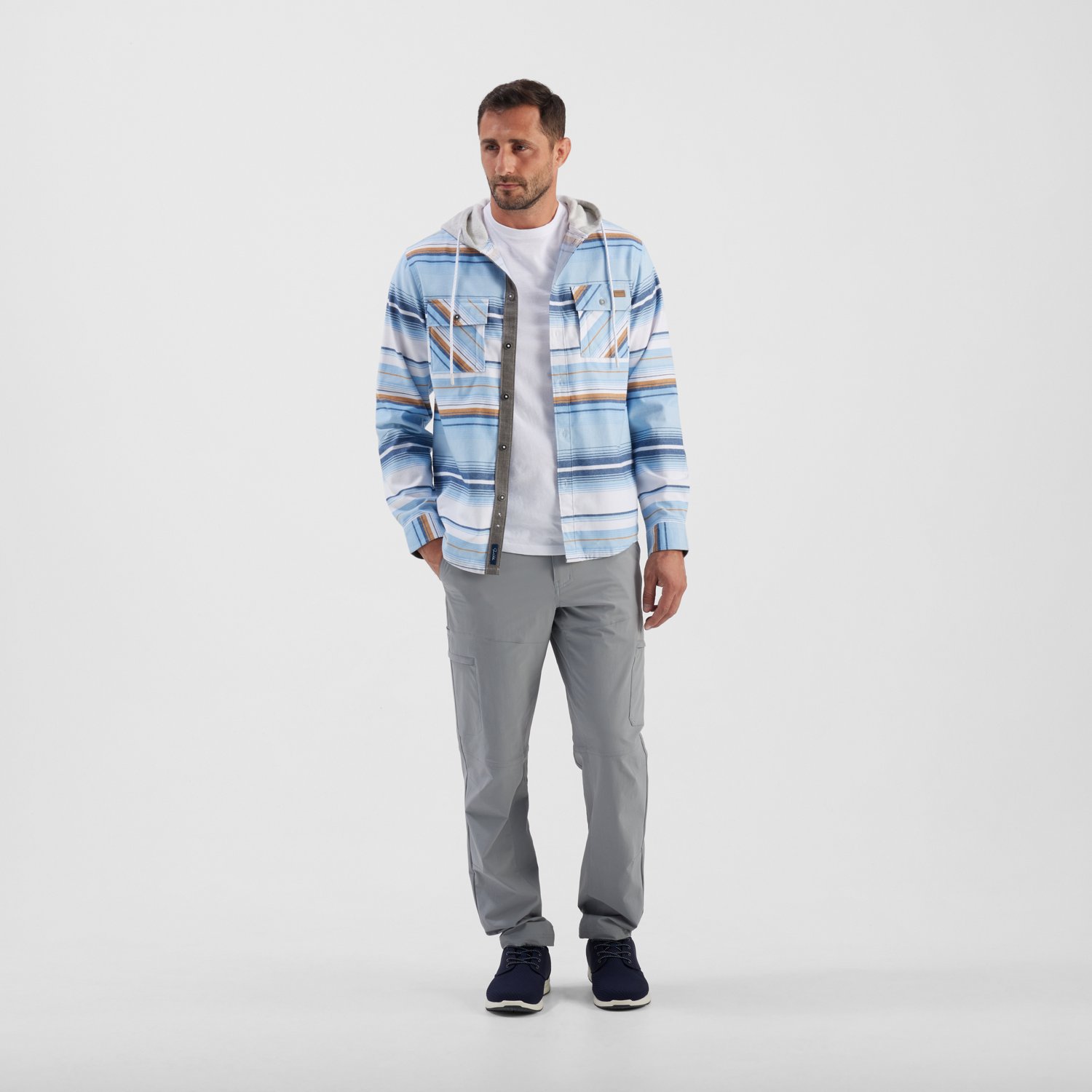 Magellan Outdoors Men's Pro Jacob Wheeler Angler Flannel Hoodie - view number 2