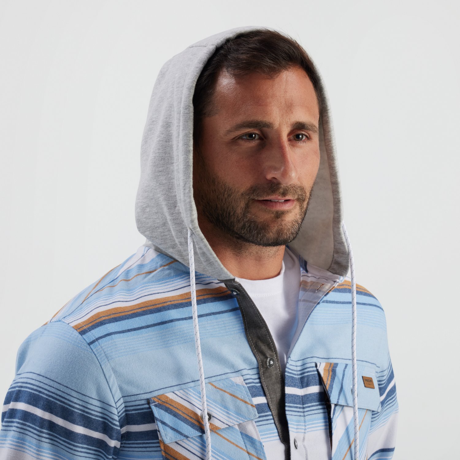 Magellan Outdoors Men's Pro Jacob Wheeler Angler Flannel Hoodie - view number 6