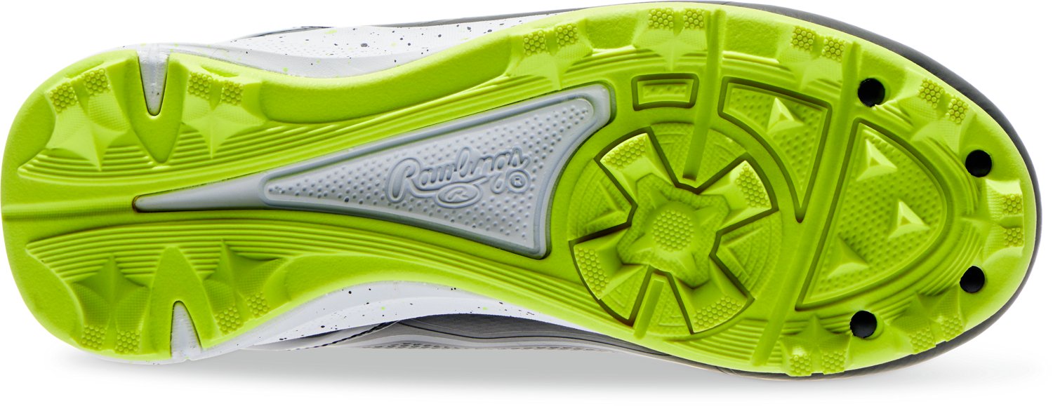 Rawlings Boys Top Speed Low Rubber Molded Cleats - view number 4