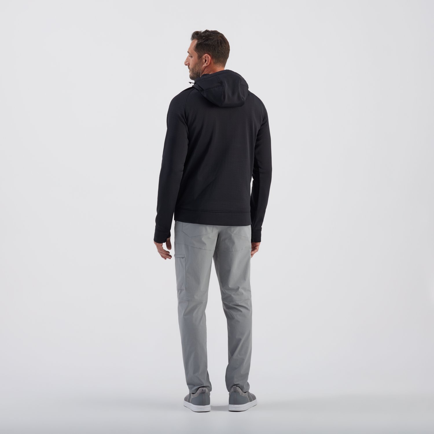 Magellan Outdoors Men's Pro Jacob Wheeler Angler Fleece Gaiter Hoodie - view number 3