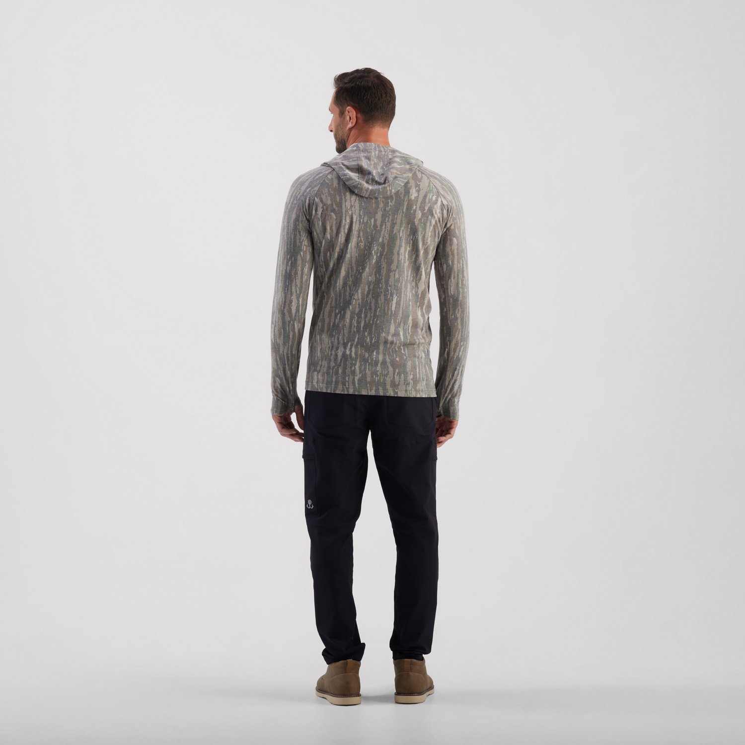 Magellan Outdoors Men's Pro Jacob Wheeler Angler Tech Camo Washed Hoodie - view number 3