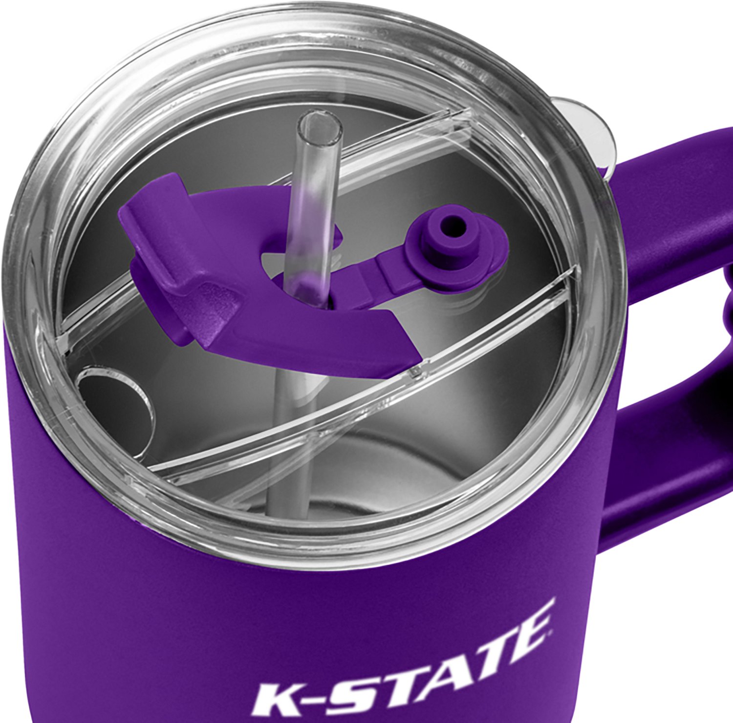Logo Brands Kansas State University 40 oz Flipside Powder Coat Tumbler - view number 2