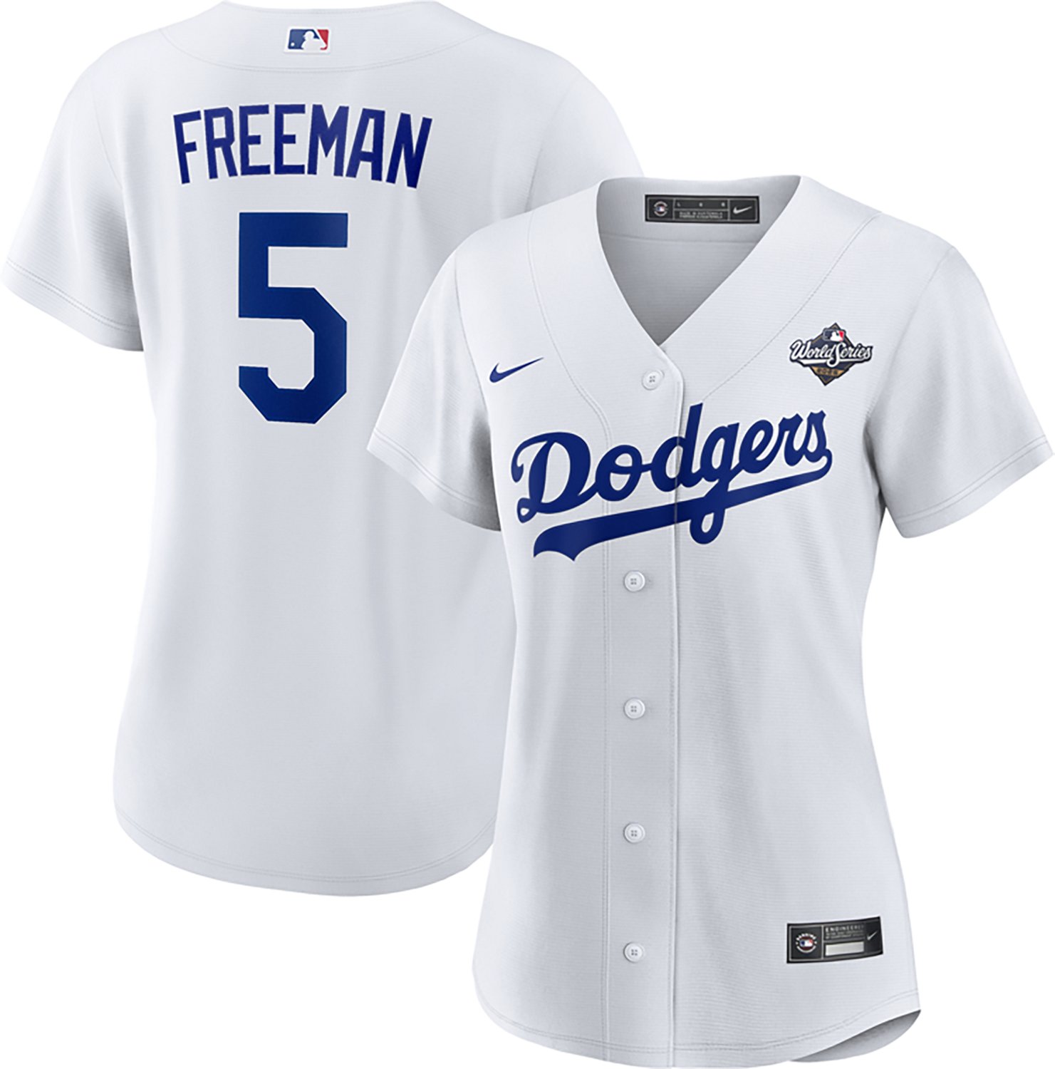 Nike Women's Los Angeles Dodgers Freddie Freeman 2025 World Series Home Replica  Jersey - view number 1