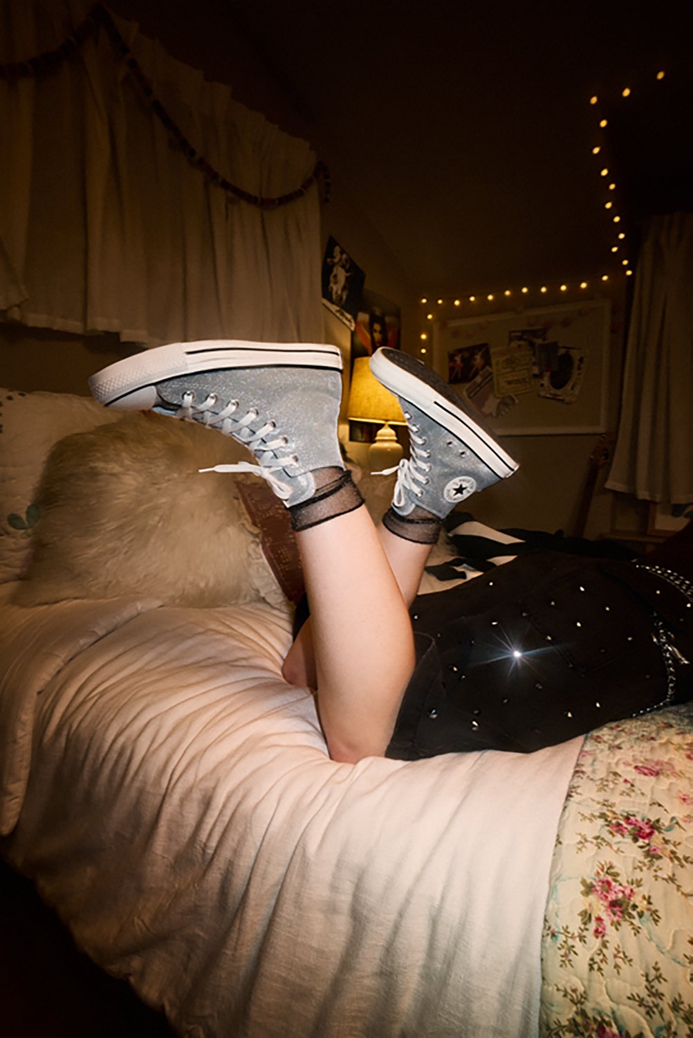 Converse Women's Chuck Taylor All Star Hi Shine Shoes - view number 8