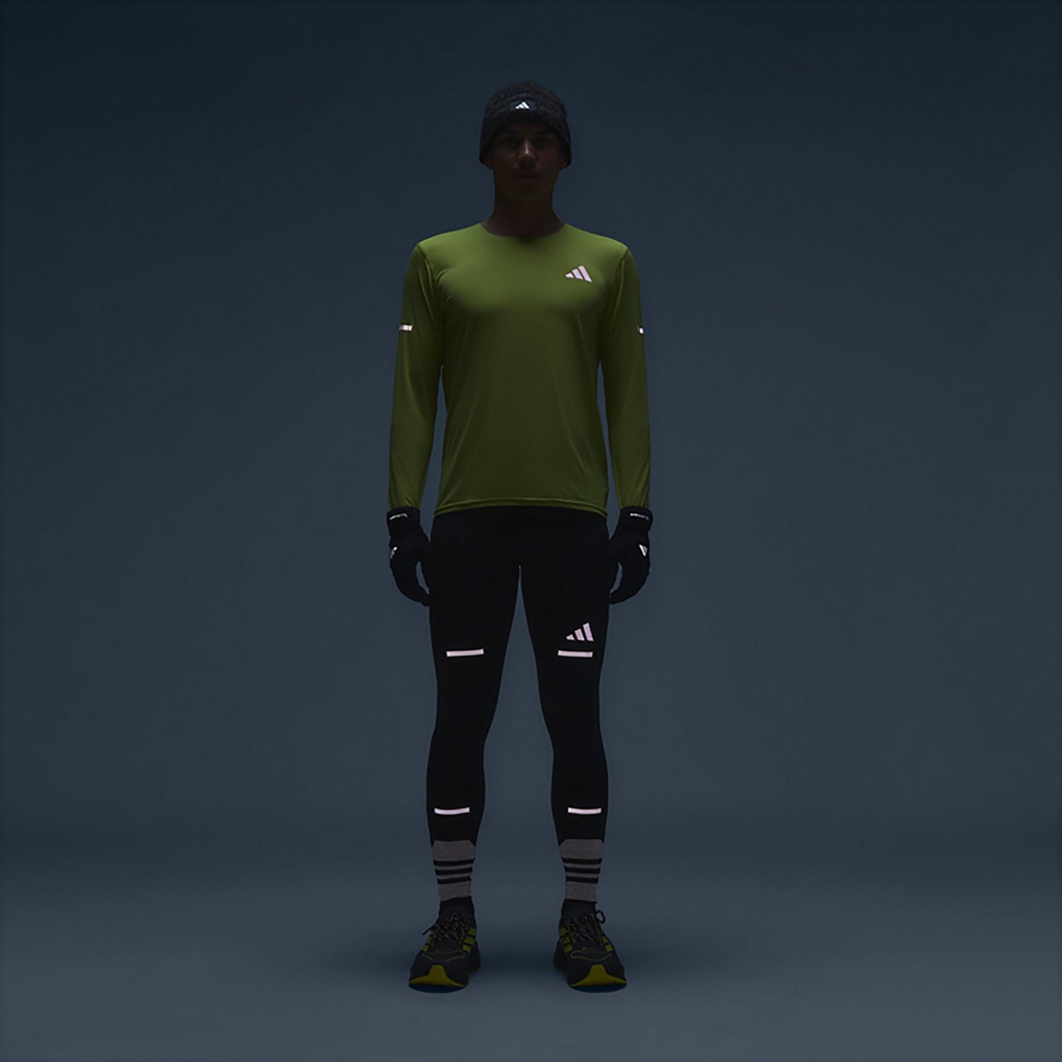 adidas Men's adi365 Climawarm+ Running Tights - view number 4