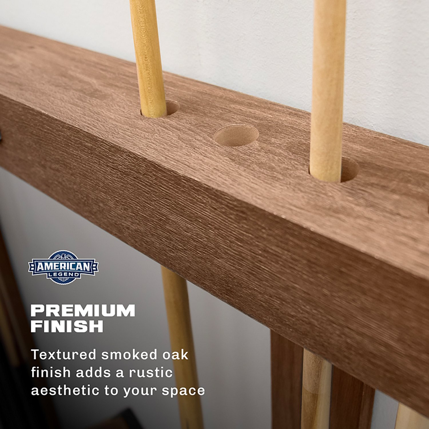 American Legend W-Billiard Wall Rack - view number 3