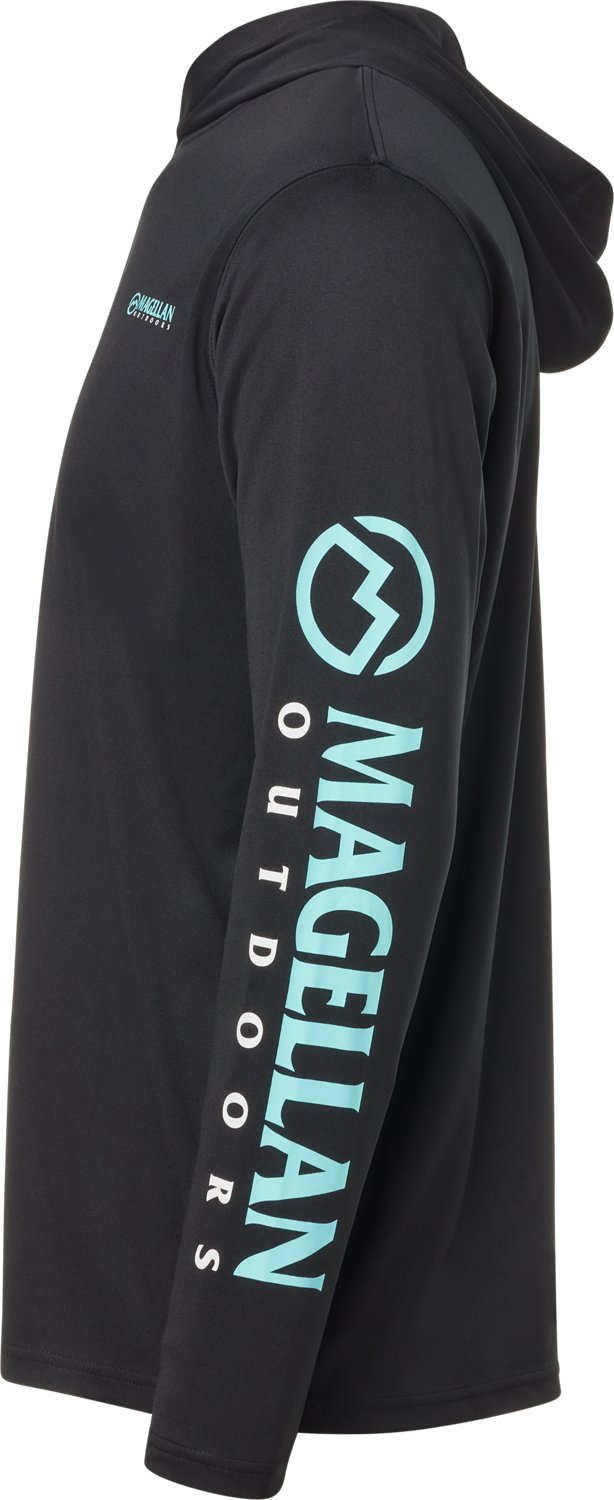 Magellan Outdoors Men's Casting Crew Long Sleeve Hoodie - view number 3